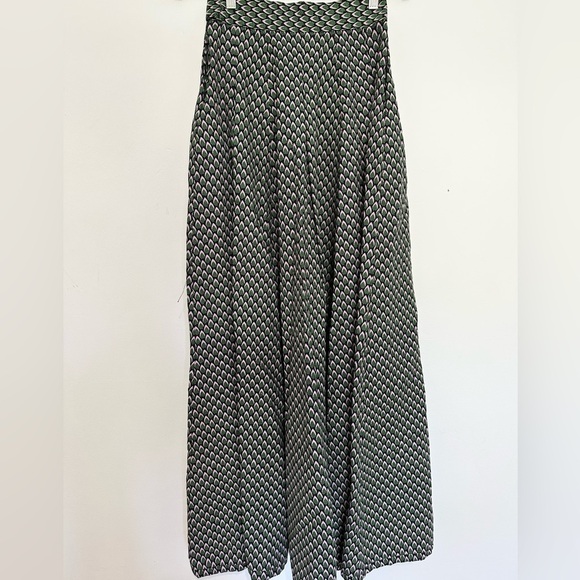 Francis + Benedict maxi skirt size XS geometric pattern hippie boho vacation - Picture 3 of 5